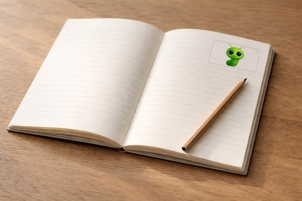 Nano licensing concept mockup — backpack, notebook, pencil case